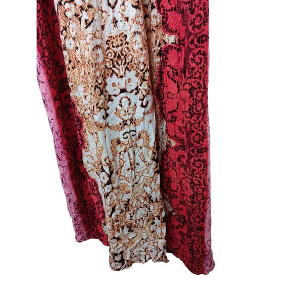 Angie Maxi Dress Womens M Boho Sleeveless Racerback Long Summer Sundress Rayon - Picture 10 of 16